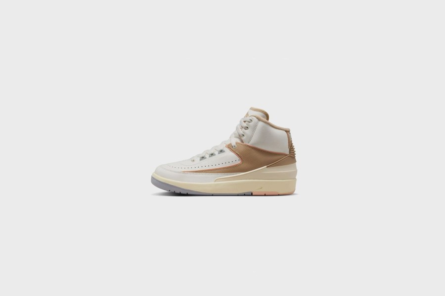 Sneakers * | Wmns Air Jordan 2 Retro (Sail/Desert-Sunset Haze-Muslin)