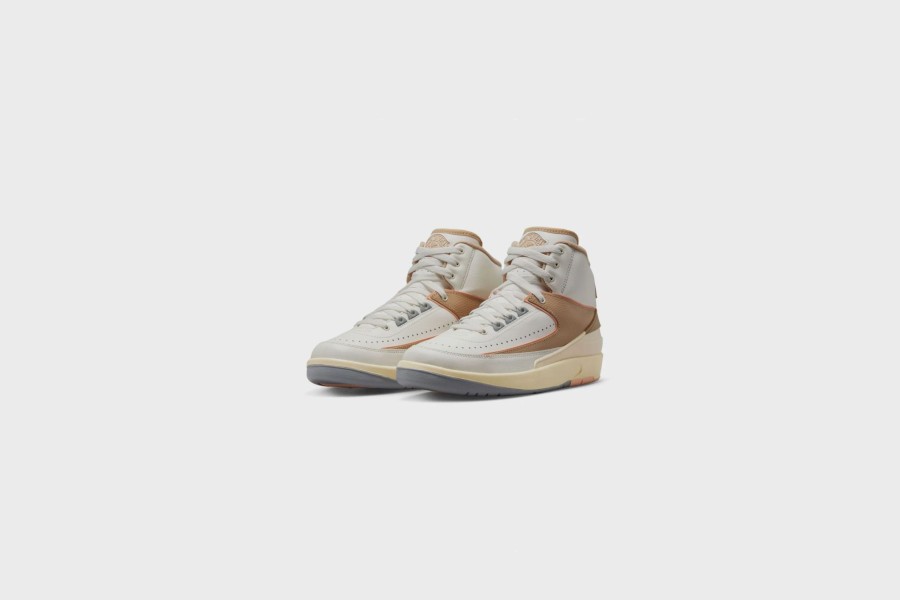 Sneakers * | Wmns Air Jordan 2 Retro (Sail/Desert-Sunset Haze-Muslin)