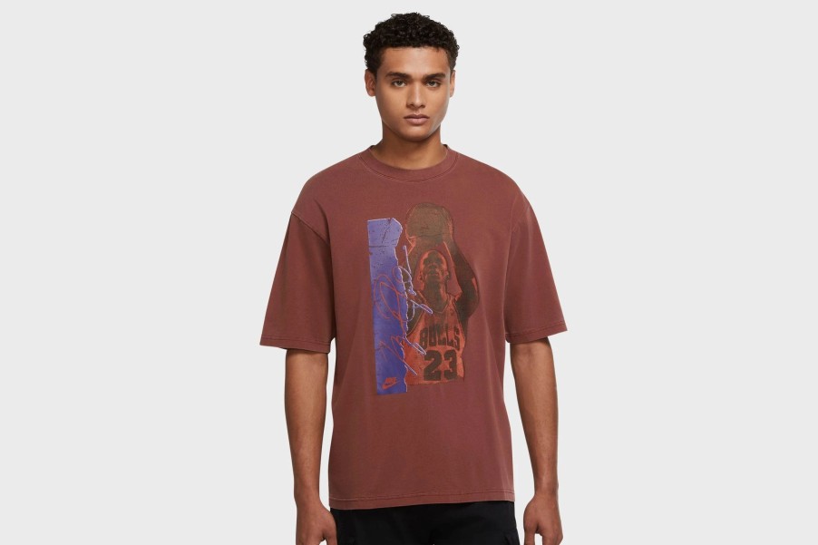 Apparel * | Jordan Flight Heritage 85 T-Shirt (Dark Pony)