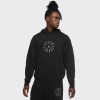 Apparel * | Air Jordan Ajxi Black Tie Hoodie (Black)