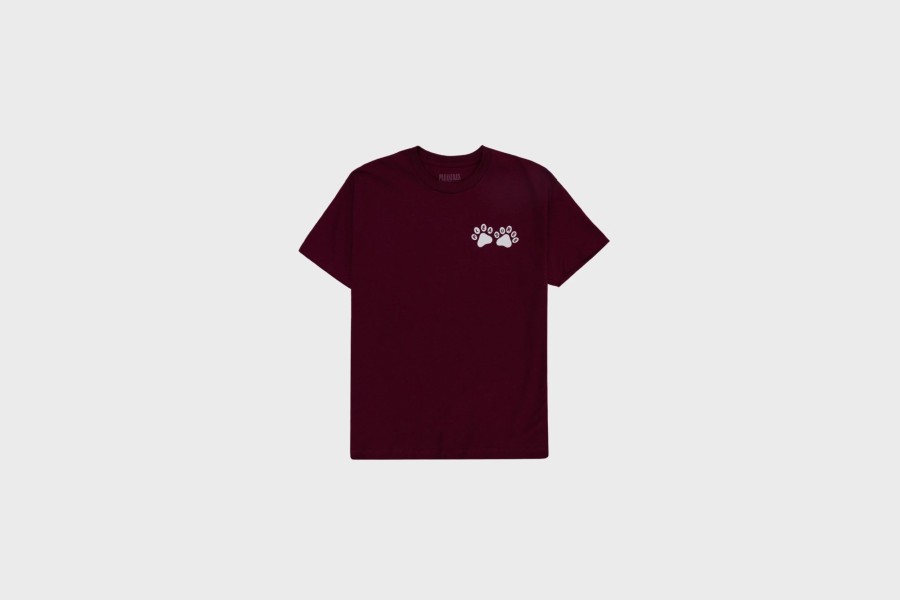 Apparel * | Pleasures Puppies T-Shirt (Burgundy)