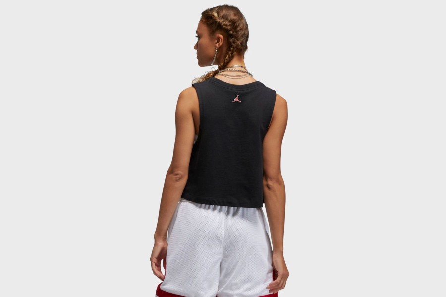 Wmns + Kids * | Jordan Women'S Heritage Tank (Black)