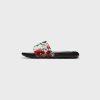 Sneakers * | Wmns Nike Victori One Slide Print (White/Black-Siren Red)