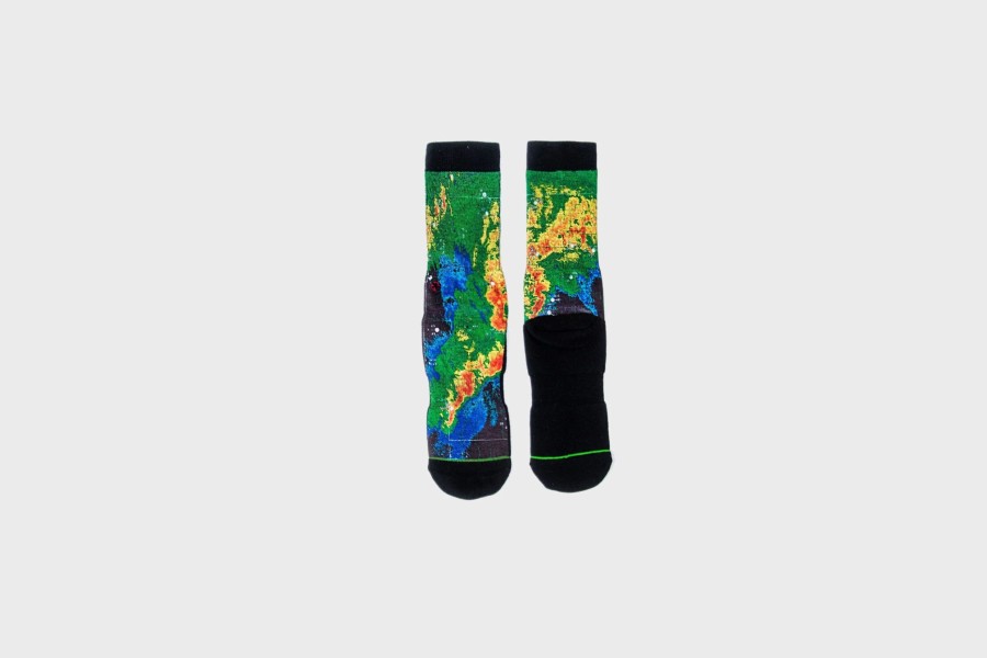 Accessories * | Arkansocks Lit Radar (Blackl/Multi)