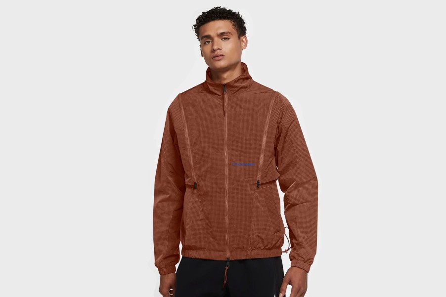 Apparel * | Air Jordan 23 Engineered Mens Woven Jacket (Rust)