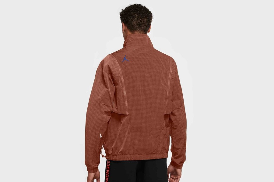 Apparel * | Air Jordan 23 Engineered Mens Woven Jacket (Rust)