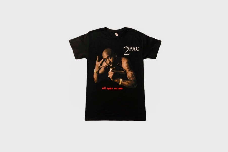 Apparel * | The Rivals Group Tupac All Eyez On Me T-Shirt (Black)