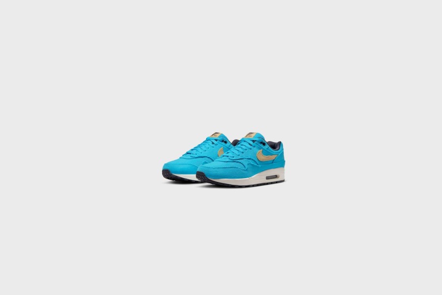 Sneakers * | Nike Air Max 1 Prm (Baltic Blue/Sesame-Gridiron)