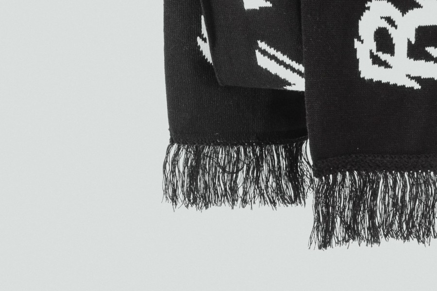 Apparel * | Raised By Wolves Shatter Scarf (Black)