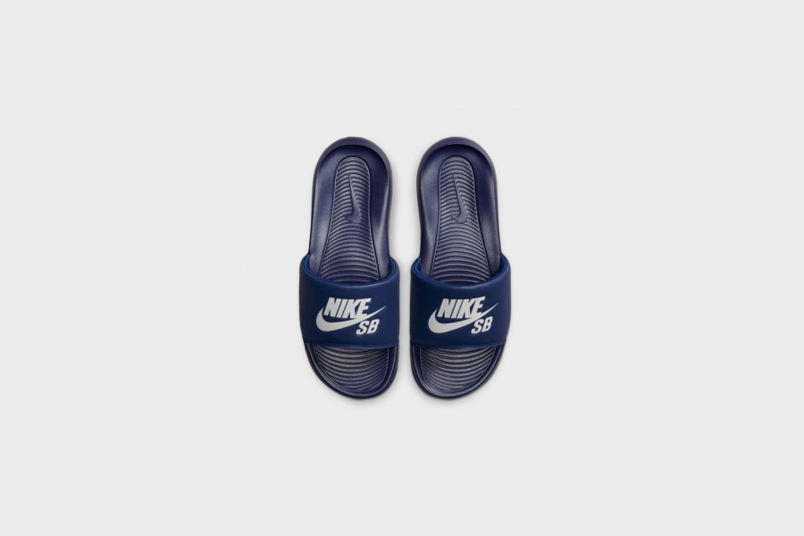 Sneakers * | Nike Sb Victori One Slide (Deep Royal Blue/White)