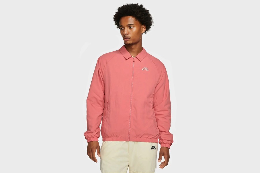 Apparel * | Nike Sb Skate Jacket (Pink Salt/Pink Oxford)