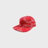 Headwear * | Diamond Supply Co. Brilliant Bandana Unstructured Snapback (Red)