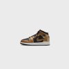 Sneakers * | Air Jordan 1 Mid Se (Gs) (Black/Metallic Gold-White)