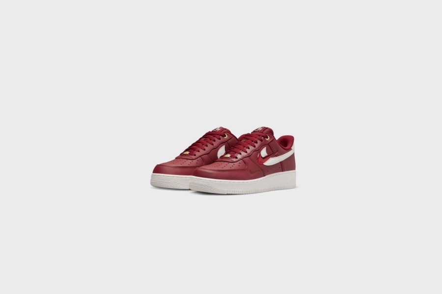 Sneakers * | Nike Air Force 1 '07 Prm (Team Red/Sail-Gym Red-Team Red)