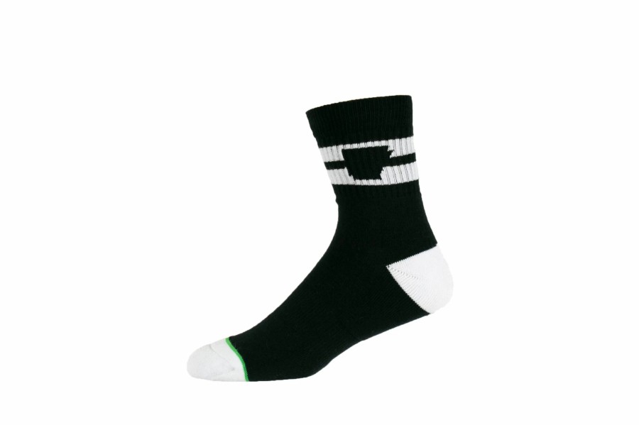 Accessories * | Arkansocks Tailgater Mid (Black/White)