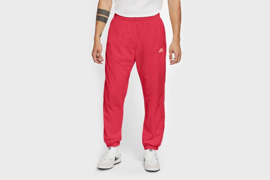 Apparel * | Nike Skate Track Pants (Light Fusion Red/Crimson Tint)