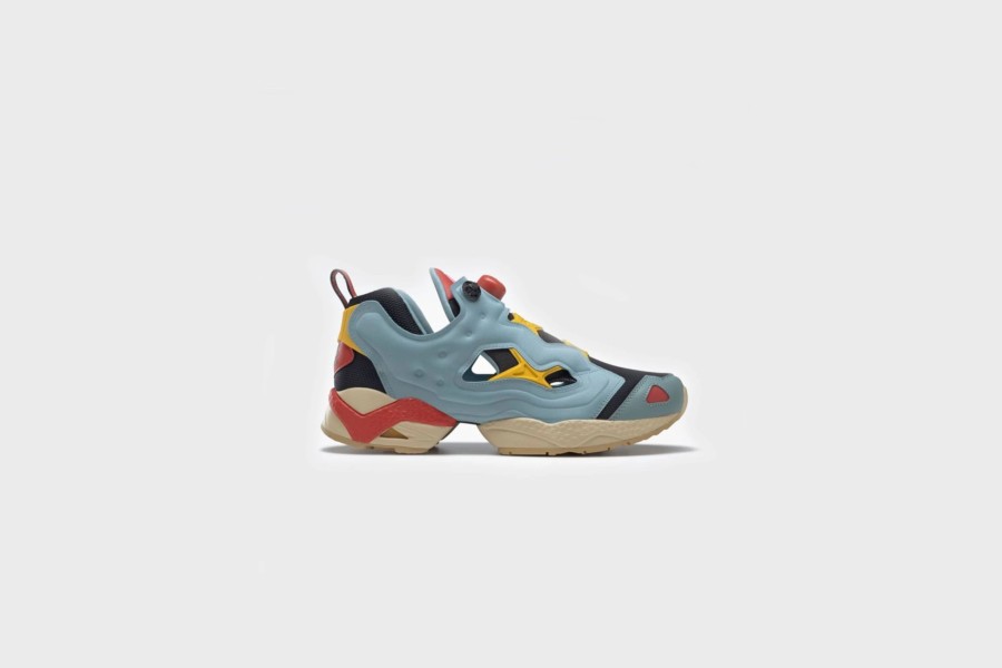 Sneakers * | Reebok Instapump Fury 95 "Looney Tunes" (Whisper Teal/Rhodonite/Always Yellow)