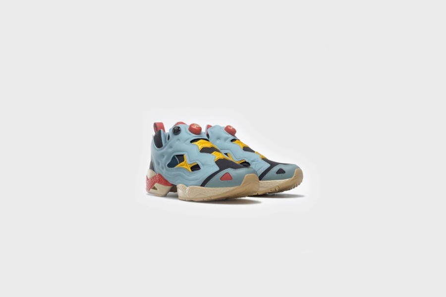 Sneakers * | Reebok Instapump Fury 95 "Looney Tunes" (Whisper Teal/Rhodonite/Always Yellow)