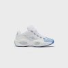 Sneakers * | Reebok Question Low (White/Fluid Blue/Reebok Ice)