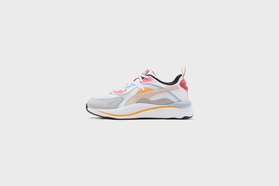 Sneakers * | Wmns Puma Rs-Curve Bright Heights Wmns (Puma White-Blue Fog)