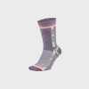 Accessories * | Nike Sportswear Multiplier Crew Socks Space Hippie (Grey/Bright Crimson)