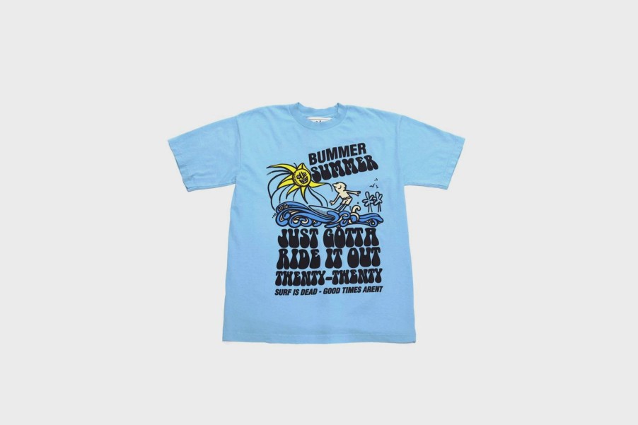 Apparel * | Surf Is Dead Bummer Summer Tee (Teal)