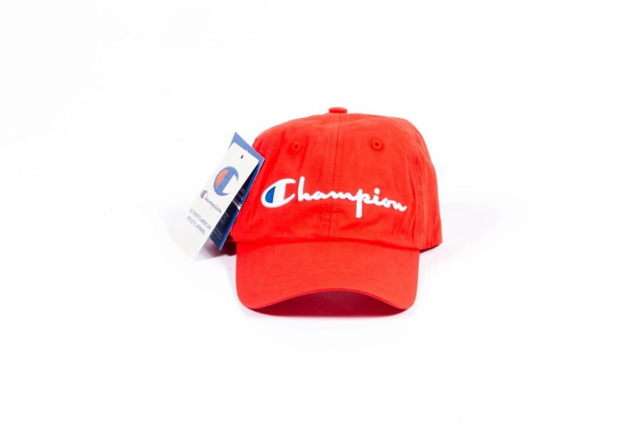 Headwear * | Champion Europe Premium Baseball Cap (Red Spark)