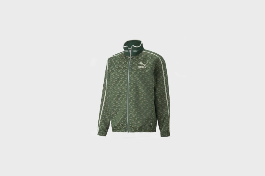 Apparel * | Puma Players Lounge Track Jacket (Deep Forest)