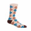 Accessories * | Arkansocks Argyle State Of Mind (Bone/Slate-Brown)