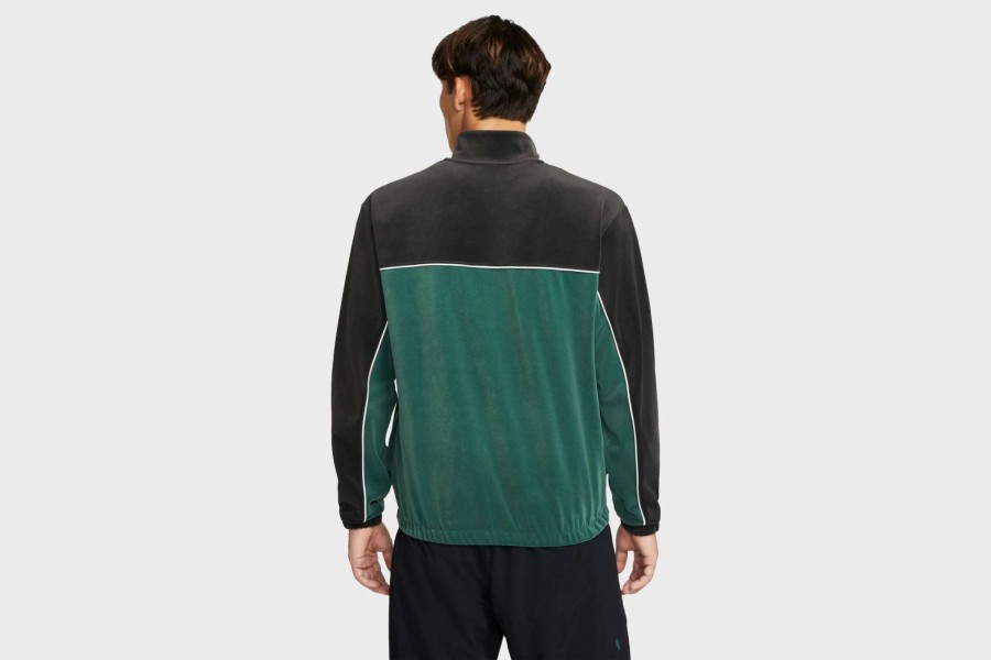 Apparel * | Nike Sb Velour Skate Jacket (Green/Black/Noble Green)