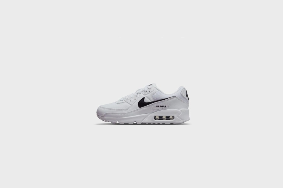 Sneakers * | Wmns Nike Air Max 90 (White/Black-White)