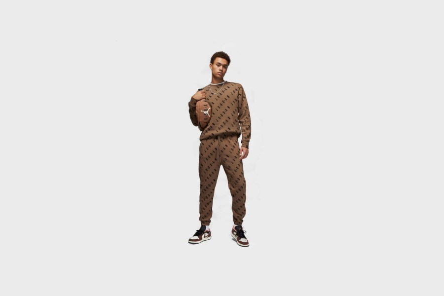 Apparel * | Jordan Essentials Graphic Fleece Pants (Palomino)