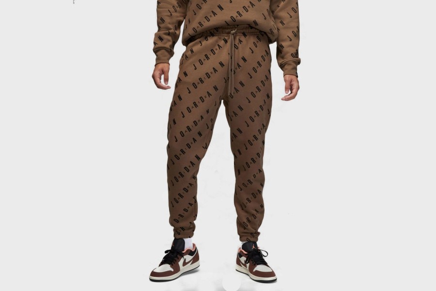 Apparel * | Jordan Essentials Graphic Fleece Pants (Palomino)