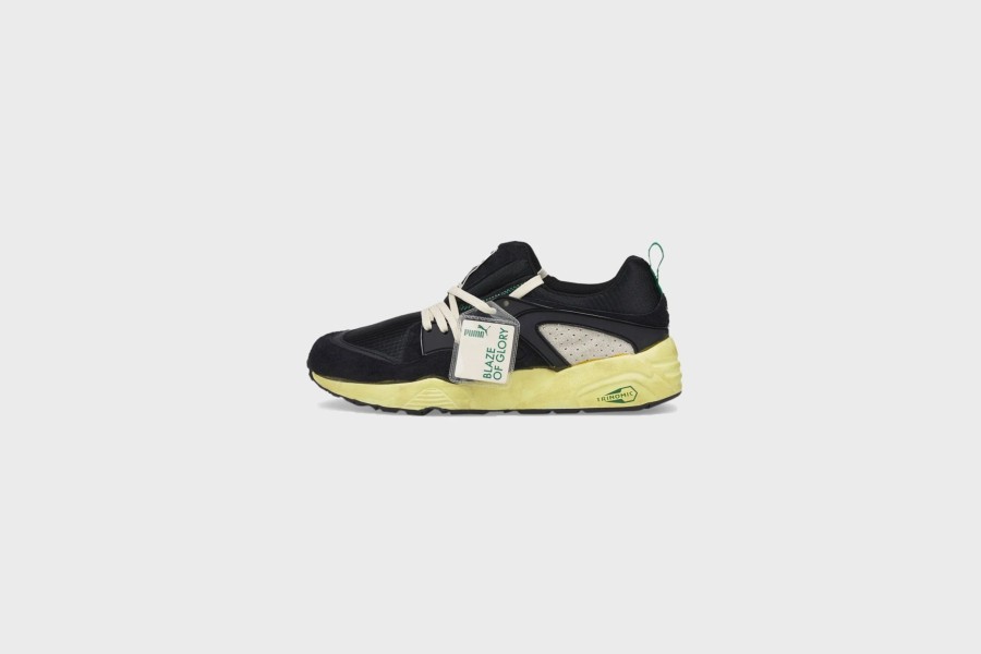 Sneakers * | Puma Blaze Of Glory "The Neverworn" (Puma White/Whisper White/Mellow Yellow)