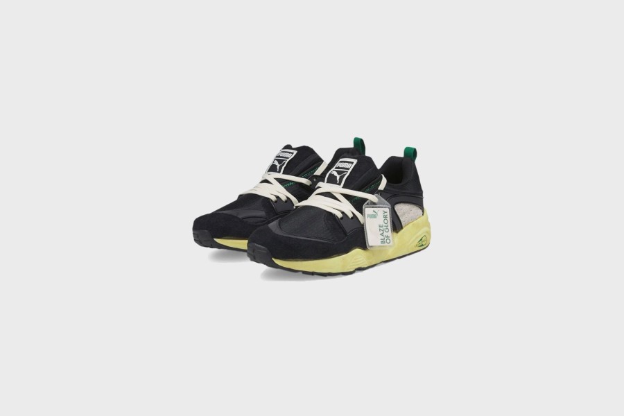 Sneakers * | Puma Blaze Of Glory "The Neverworn" (Puma White/Whisper White/Mellow Yellow)