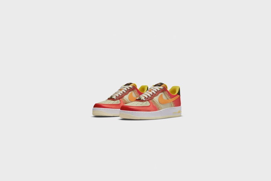 Sneakers * | Wmns Nike Air Force 1 '07 Prm (Habanero Red/Light Curry)