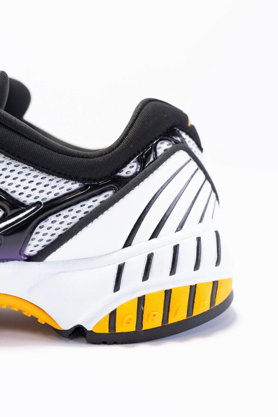 Sneakers * | Saucony Grid Web (White/Purple/Yellow)