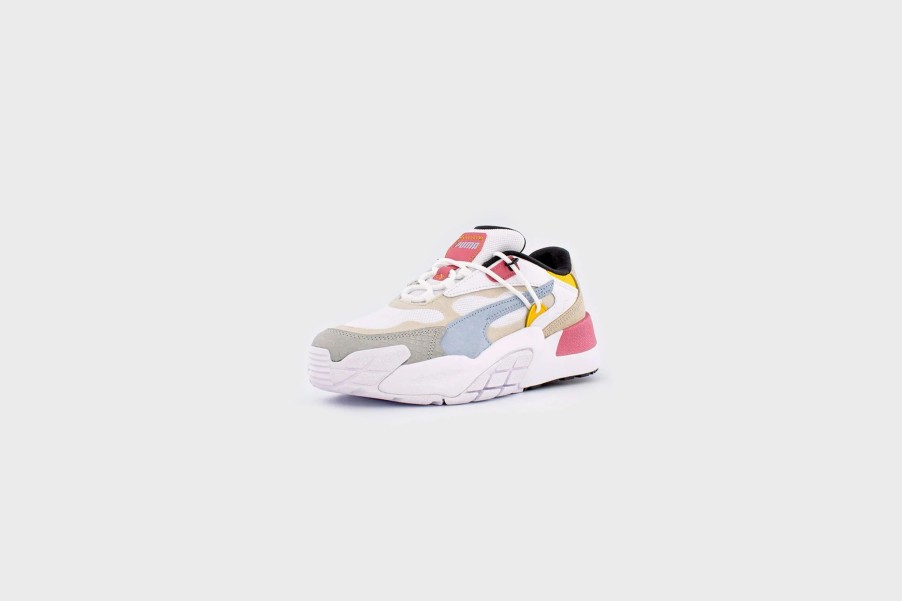 Sneakers * | Wmns Puma Hedra Bright Heights (Puma White-Peyote)