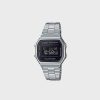 Accessories * | Casio Vintage Collection A168Wem-1Vt (Silver/Black)