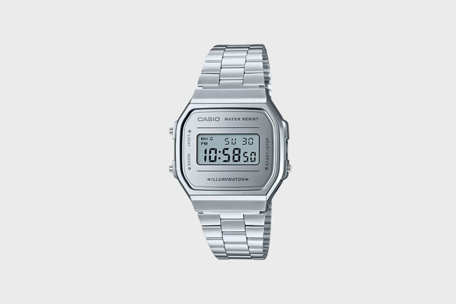 Accessories * | Casio Vintage Collection A168Wem-7Vt (Silver)