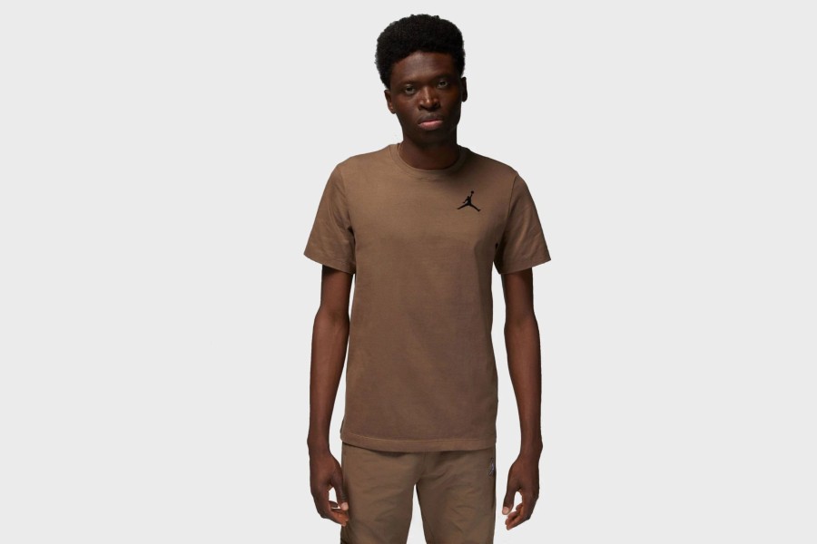 Apparel * | Jordan Jumpman Short-Sleeve Tee (Palomino/Sail/Black)