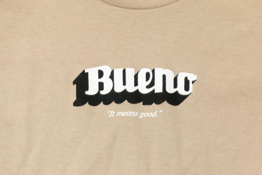 Apparel * | Bueno Logo Tee (Natural)