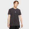 Apparel * | Jordan Dri-Fit Air Graphic Top (Black/White)