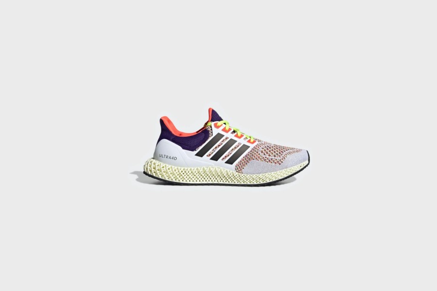 Sneakers * | Adidas Ultra4D (White/Black/Solar Red)