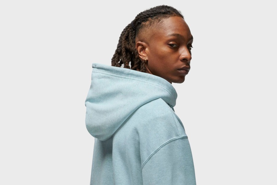 Apparel * | Jordan Essentials Statement Fleece Hoodie (Ocean Cube)