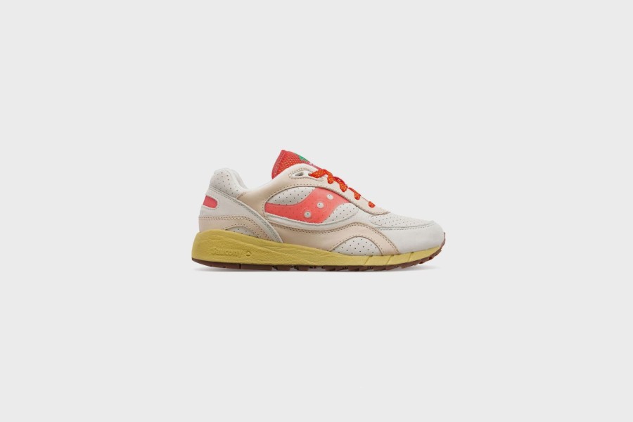 Sneakers * | Saucony Shadow 6000 New York (Beige/Red)