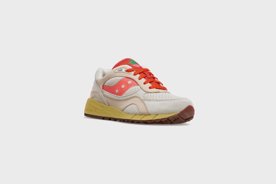 Sneakers * | Saucony Shadow 6000 New York (Beige/Red)