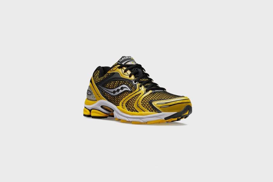 Sneakers * | Saucony Progrid Triumph 4 (Lemon/Chrome)