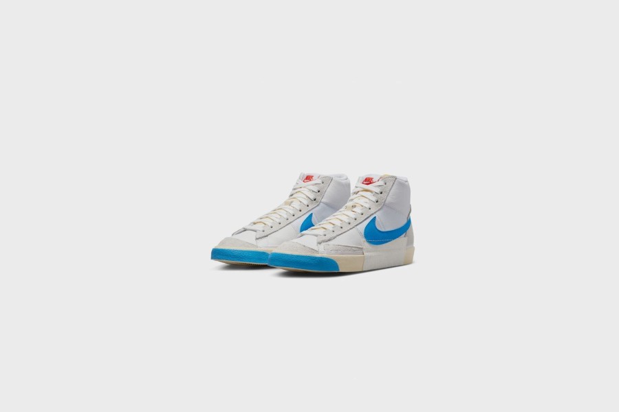 Sneakers * | Nike Blazer Mid Pro Club (White/Photo Blue-White-Beach)