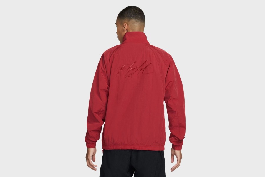 Apparel * | Jordan Warmup Jacket (Pomegranate)